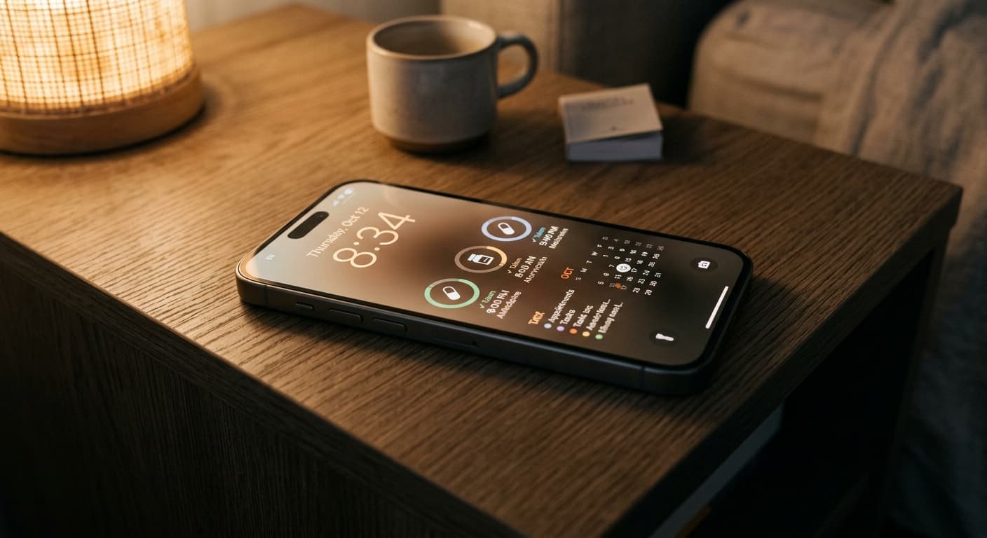 Never Miss a Dose: Your iPhone Lock Screen as a Smart Medication Reminder Hub in 2026