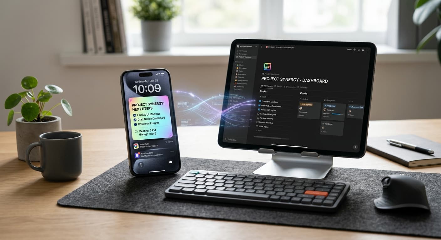 Notion vs. Lock Screen Reminders: Crafting Your 2026 Synergistic Productivity Stack