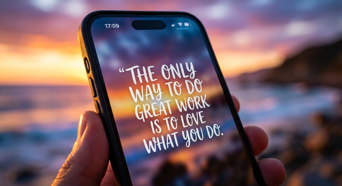 Lock Screen Motivation Quotes iPhone: Hack Your Day with Wallpaper!